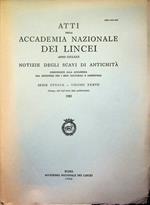 Atti della Accademia Nazionale dei Lincei: Anno CCCLXXX; Notizie degli scavi di antichità: comunicate alla Accademia dal ministero per i beni culturali e ambientali