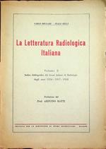 Indice bibliografico dei lavori italiani di radiologia degli anni: 1956, 1957, 1958