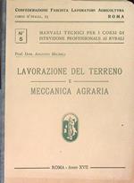 Lavorazione del terreno e meccanica agraria