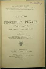 Trattato di procedura penale italiana
