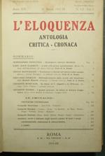 L' eloquenza - Anno XXI - 1931