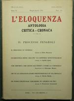 L' eloquenza - Anno LI - Maggio-Agosto 1961 - Fasc. 3-4