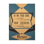 Di me puoi dire ( hully gully ) - Non credevo ( hully gully )