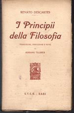 I principii della filosofia Traduzione, prefazione e note di Adriano Tilgher