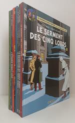 Blake Et Mortimer Lotto 7 Volumi Cartonati In Francese- Edgar Jacobs- C- D23