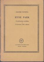 Hyde Park- Giacomo Noventa