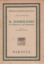 Il Simbolismo Significato Conseguenze- Whitehead- Paravia