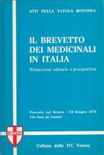 Il Brevetto Dei Medicinali In Italia