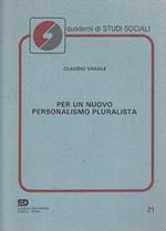 Per Nuovo Personalismo Pluralismo