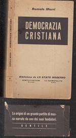 Democrazia Cristiana- Romolo Murri- Gentile- Stato Moderno