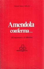 Amendola Conferma Interventi Dibattito