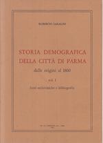 Storia Demografica Della Città Di Parma