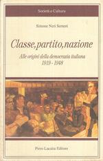 Classe Partito Nazione 1919/48