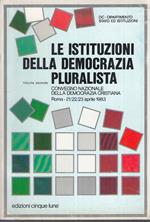 Istituzioni Della Democrazia Pluralista Vol.2