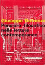 Pensiero Filosofico Lettere Contemporanee