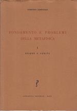 Fondamento Problemi Metafisica 1- Campanale- Adriatica