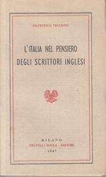 L' Italia Nel Pensiero Degli Scrittori Inglesi