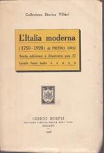 L' Italia Moderna (1750/1928)