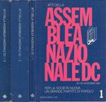 Atti Della Assemblea Nazionale Dc 3 Voll