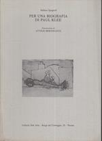 Per Un Biografia Di Paul Klee