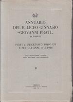 Annuario Liceo Ginnasio 