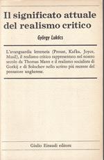 Il Significato Attuale Del Realismo Critico- Lukacs- Einaudi