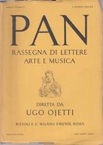 Pan Rassegna Lettere Arte Musica N.8