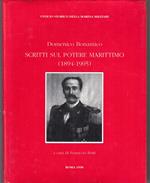 Scritti Sul Potere Marittimo 1894/1905 Marina