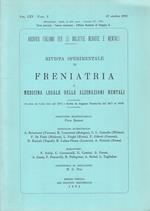 Freniatria Medicina Legale Vol.Cxv Fasc.V