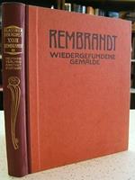 Rembrandt. Wiedergefundene Gemalde ( 1910 - 1920 )