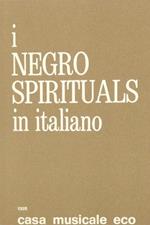 I negro spirituals in italiano