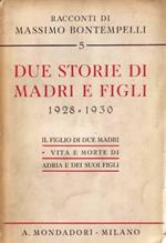 Due storie di madri e figli. Il figlio di due madri - Vita e morte di Adria e dei suoi figli