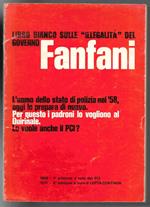 Libro bianco sulle illegalità del governo Fanfani