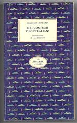 Dei costumi degl'italiani