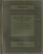 Catalogue of western manuscripts and miniatures