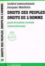 Droits des peuples droits de l'homme