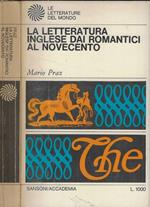 La letteratura inglese dai romantici al novecento