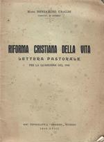 Riforma Cristiana della vita