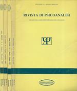 Rivista di Psicoanalisi. Organo della Società Psicoanalitica Italiana. Anno XXXIII - 1987 - N. 1 (Gennaio-Marzo), N. 2 (Aprile-Giugno), N. 3 (Luglio-Settembre), N. 4 (Ottobre-Dicembre)