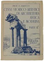 Cenni Storico-Artistici Di Architettura Antica E Moderna. Parte Ii: Arte Paleocristiana