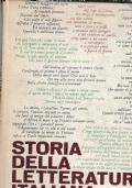 Storia della letteratura italiana