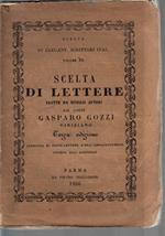 Scelta di lettere tratte da diversi autori dal Conte Gasparo Gozzi