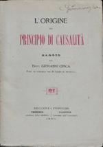 L’origine del principio di causalità. Saggio