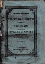 Prolegomeni sul primato morale e civile degli italiani scritti dall’autore