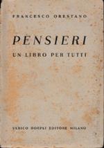 Pensieri. Un libro per tutti