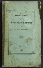 Commentaire Physiologique sur la Personne d'Horace