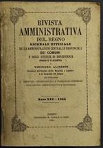 Rivista Amministrativa del Regno 1865