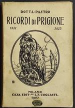 Ricordi di Prigione 1851-1853