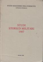 Memorie storiche militari 1987