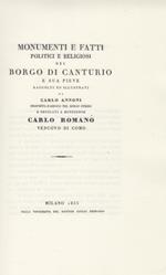 Monumenti e fatti politici e religiosi del Borgo di Canturio e sua Pieve raccolte ed illustrate da Carlo Annoni, Atlante della storia di Canturio